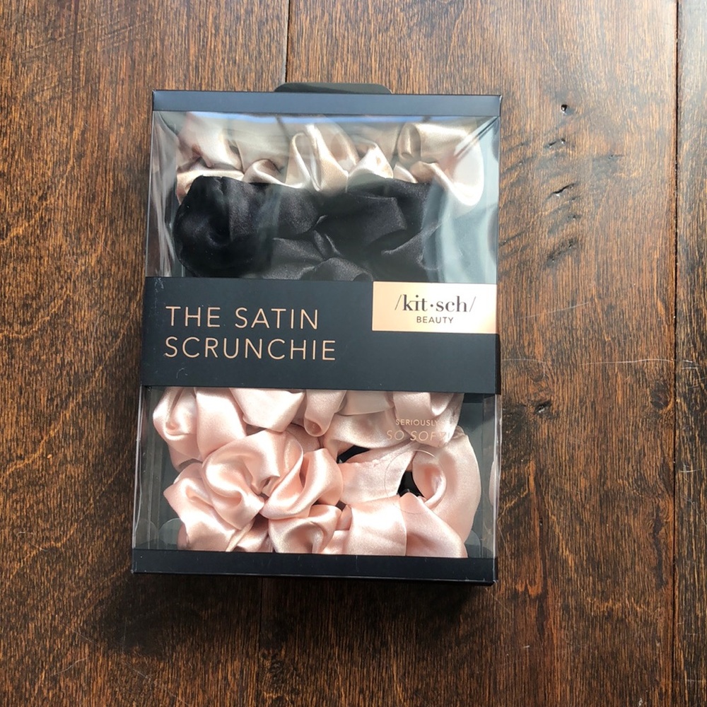 Satin scrunchies